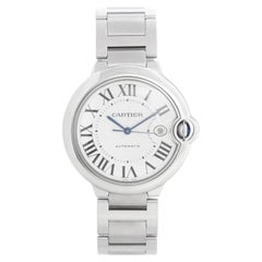 Cartier Ballon Bleu Men's Stainless Steel Automatic Watch W69012Z4 3001