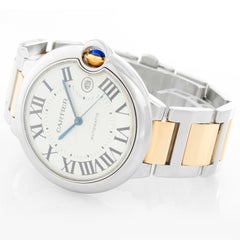 Cartier Ballon Bleu Men's Two-Tone Automatic Watch W69009Z3