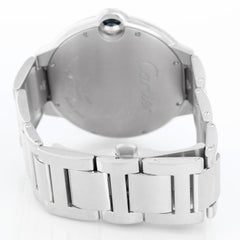 Cartier Ballon Bleu Men's 42mm White Gold Automatic Watch W69013Z2