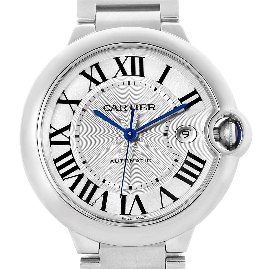 Cartier Ballon Bleu Men’s Stainless Steel Automatic Watch W69012Z4 4