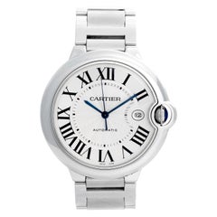 Cartier Ballon Bleu Men's Stainless Steel Automatic Watch W69012Z4
