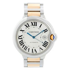 Cartier Ballon Bleu Men's Two-Tone Automatic Watch W69009Z3