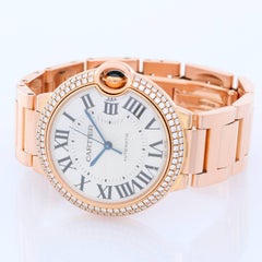 Cartier Rose Gold Ballon Bleu Midsize Automatic Wristwatch Ref WJBB0005