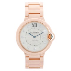 Orologio Cartier Ballon Bleu Midsize in oro rosa 18k WE902026 3003