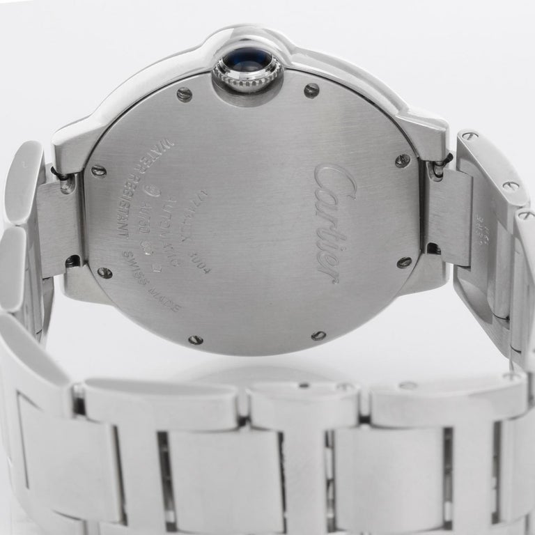 Cartier Ballon Bleu Midsize 18k White Gold and Diamond Watch