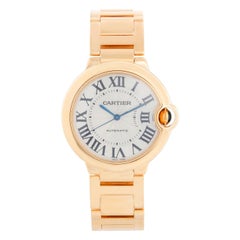 Cartier Ballon Bleu Midsize 18k Yellow Gold Watch WE902027