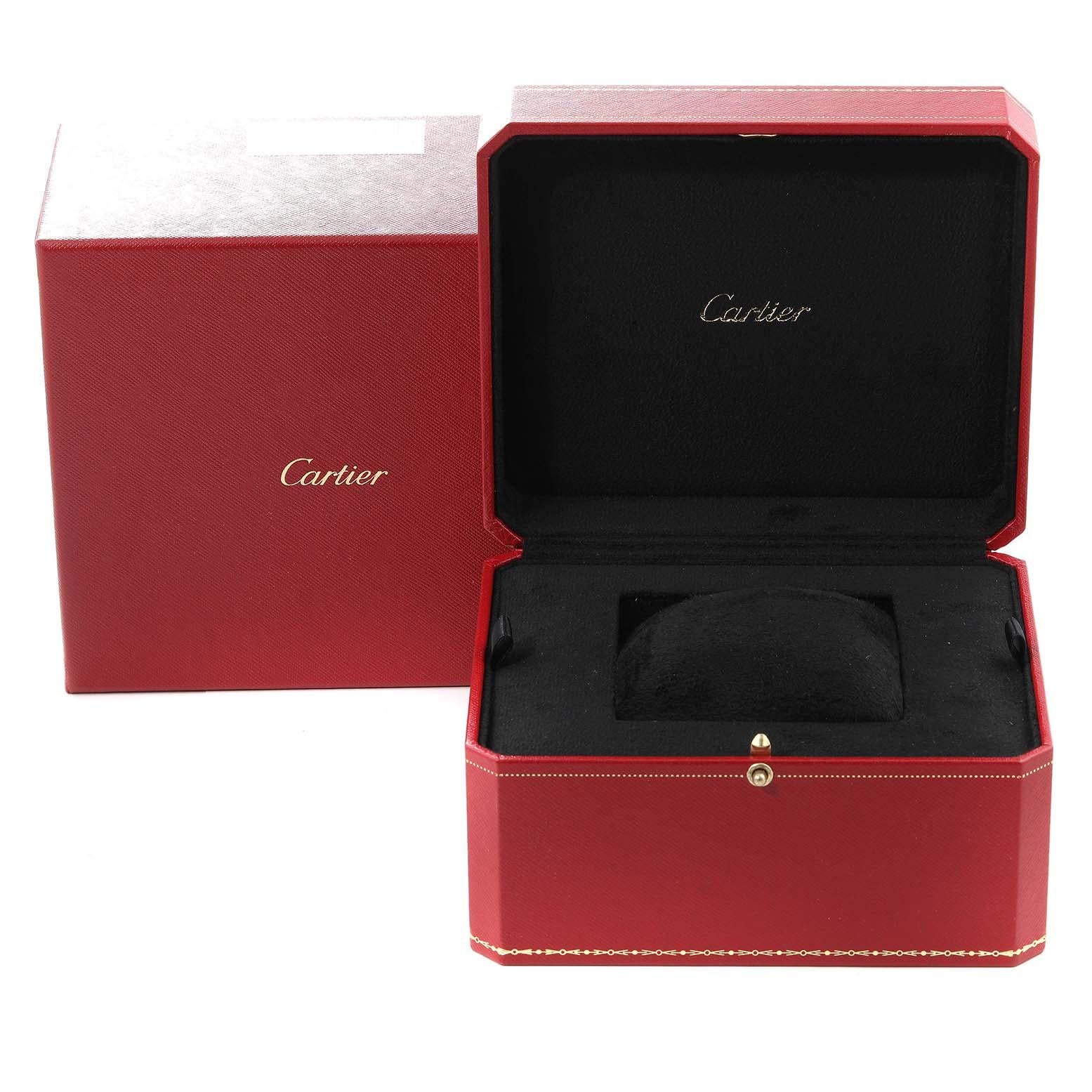 Cartier Ballon Bleu Midsize 36 Steel Rose Gold Diamond Ladies Watch W3BB0018 For Sale 3