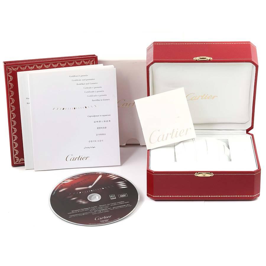 Cartier Ballon Bleu Steel Yellow Gold Watch W69008Z3 Box Papers For Sale 6