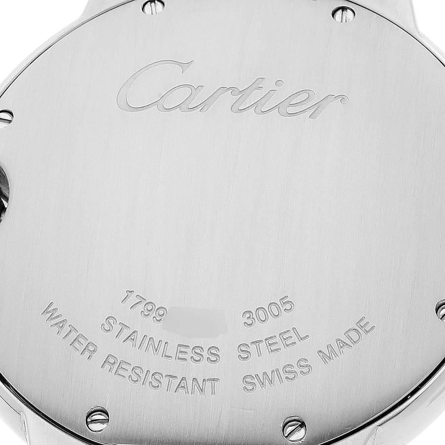 Cartier Ballon Bleu Steel Yellow Gold Watch W69008Z3 Box Papers For Sale 2