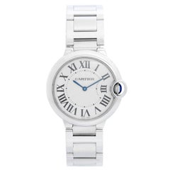 Cartier Ballon Bleu Midsize Stainless Steel Quartz Watch W69011Z4