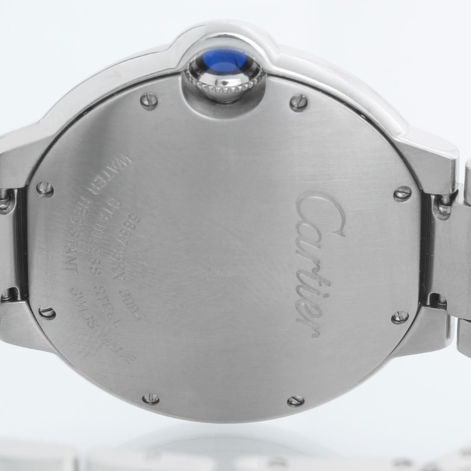 Orologio Cartier Ballon Bleu Midsize in acciaio inossidabile W69011Z4 3005 in vendita 1