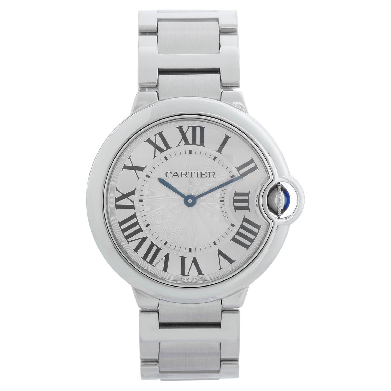 Cartier Montre Ballon Bleu Midsize en acier inoxydable W69011Z4 3005