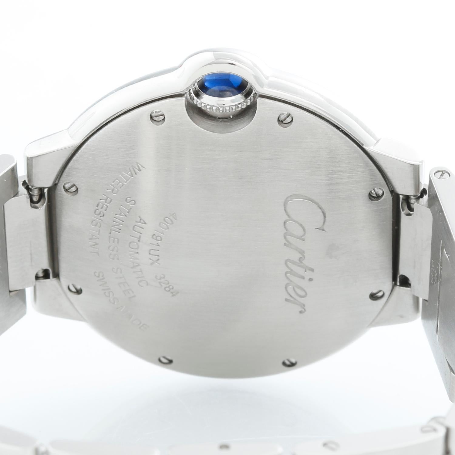 Women's Cartier Ballon Bleu Midsize Stainless Steel Watch W6920046 3284