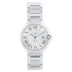 Cartier Ballon Bleu Midsize Stainless Steel Watch W6920046 3284