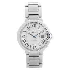 Cartier Ballon Bleu Midsize Stainless Steel Watch W6920046 3284