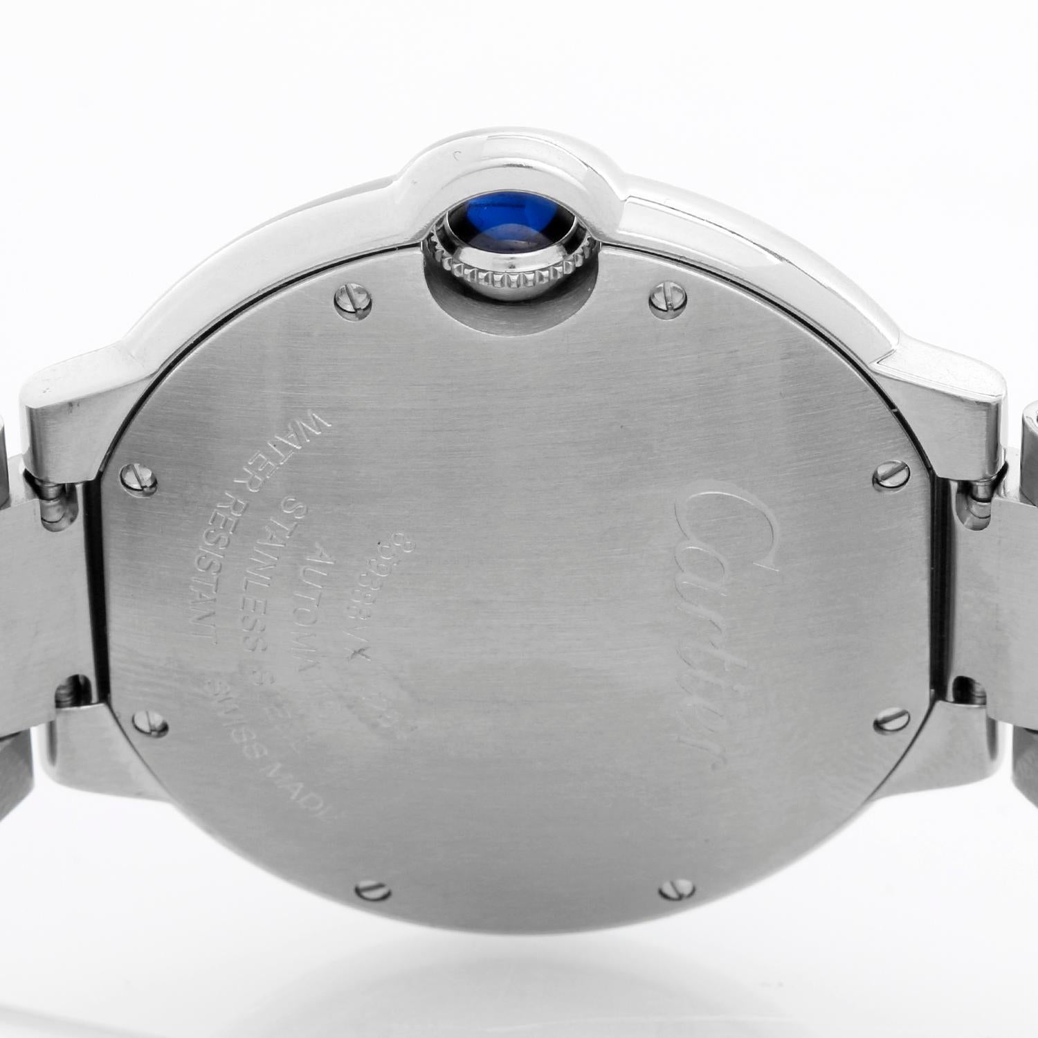 Women's or Men's Cartier Ballon Bleu Midsize Stainless Steel Watch W6920046