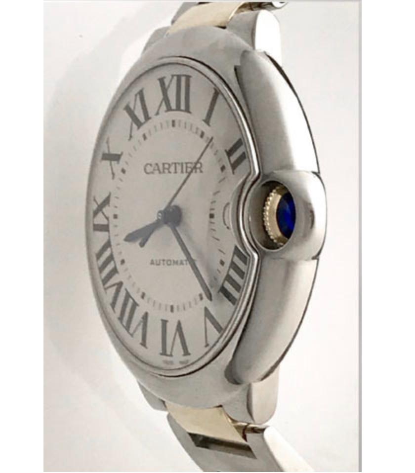 Contemporary Cartier Ballon Bleu Model W69009Z3 Men's Watch