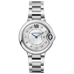 Cartier Ballon Bleu Quartz Movement Ladies Diamond Watch W4BB0020