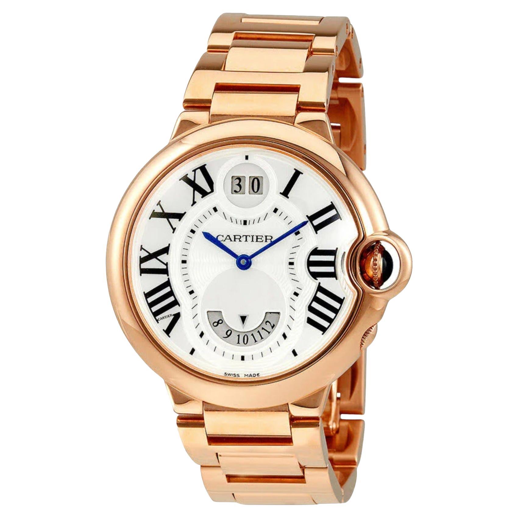 Cartier Ballon Bleu Ref: 3220 Roségold Uhr - W6920035 im Angebot