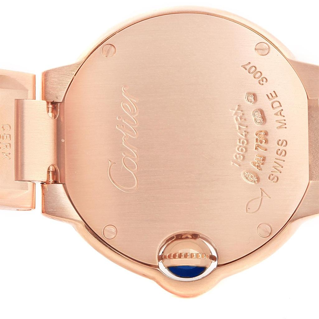 Cartier Ballon Bleu Rose Gold Diamond Ladies Watch WJBB0016 Box 3