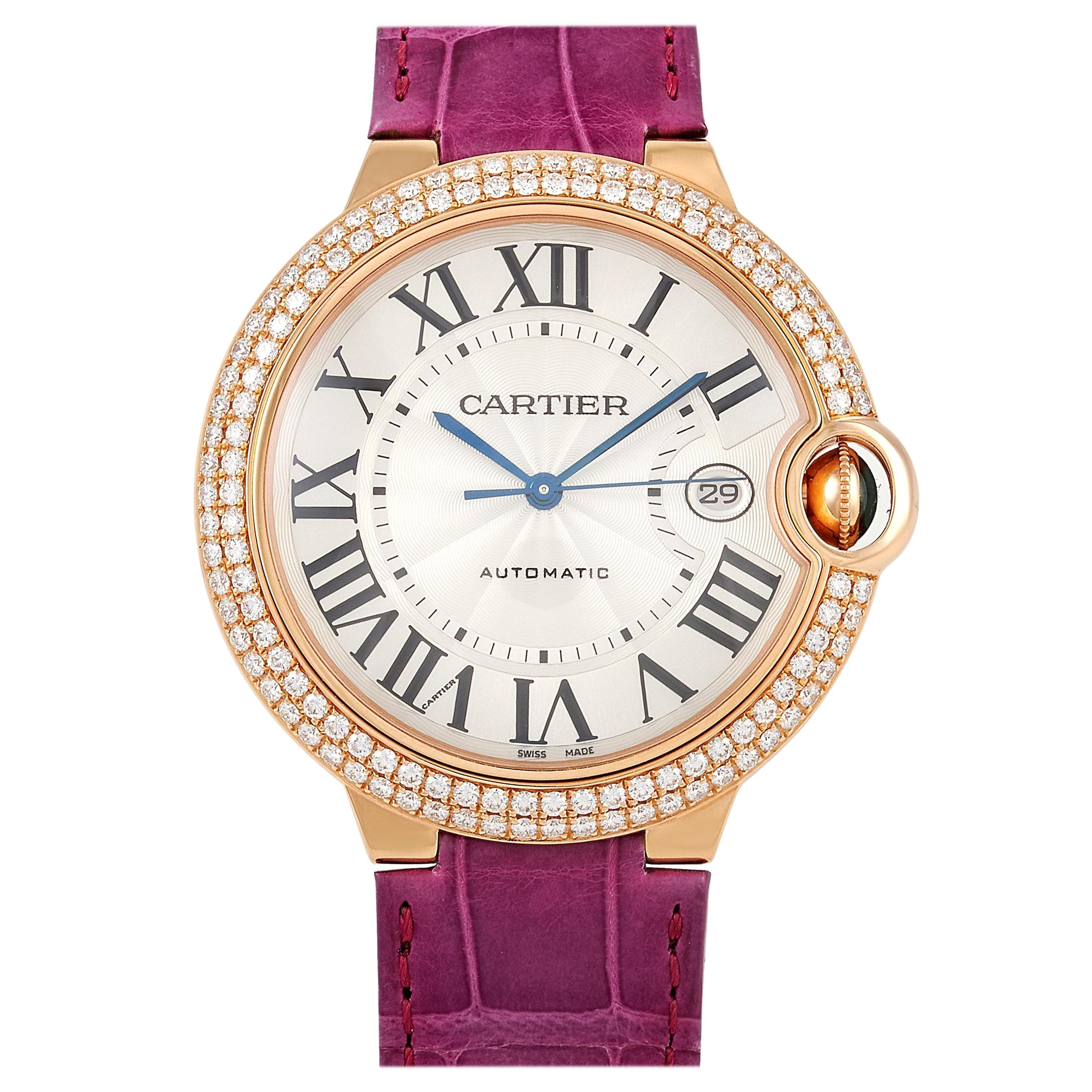 Cartier Ballon Bleu Rose Gold Watch WE900851