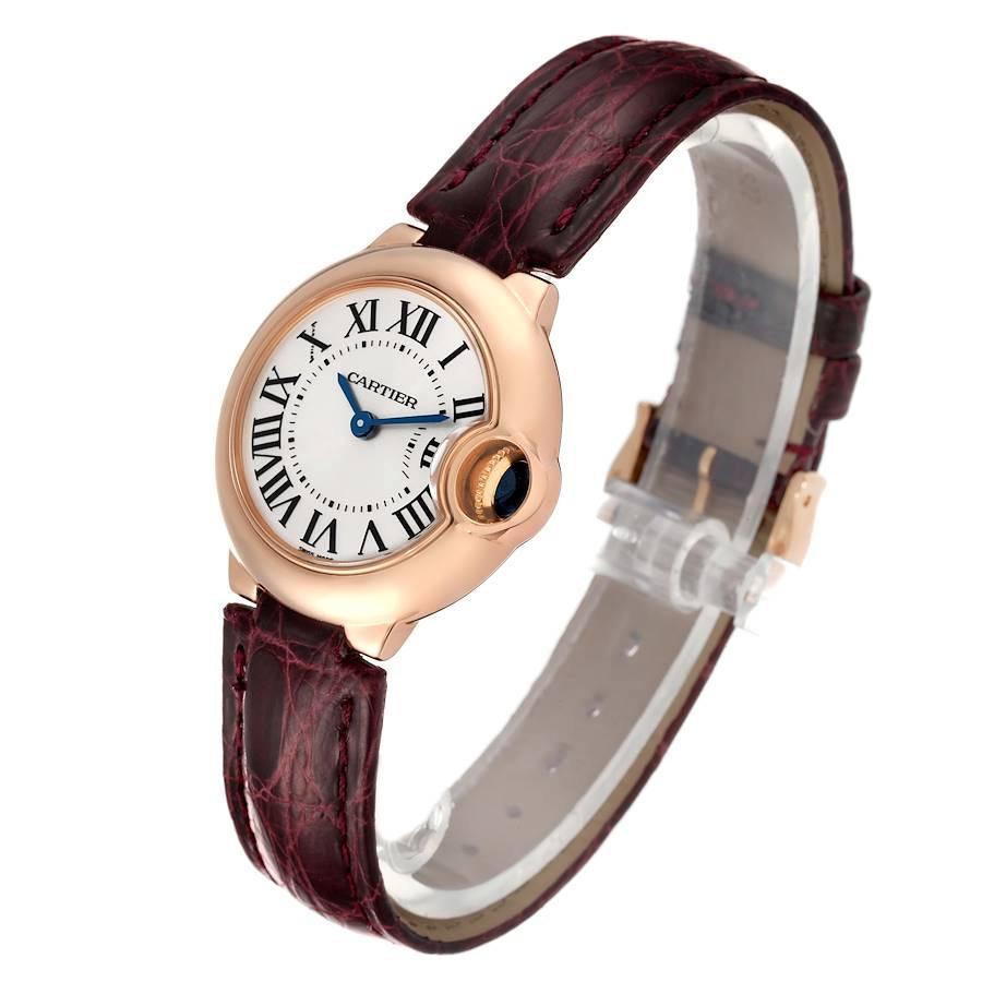 ballon bleu de cartier leather strap