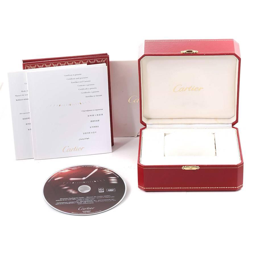 Cartier Ballon Bleu Silver Dial Quartz Steel Ladies Watch W69010Z4 Box Papers 3