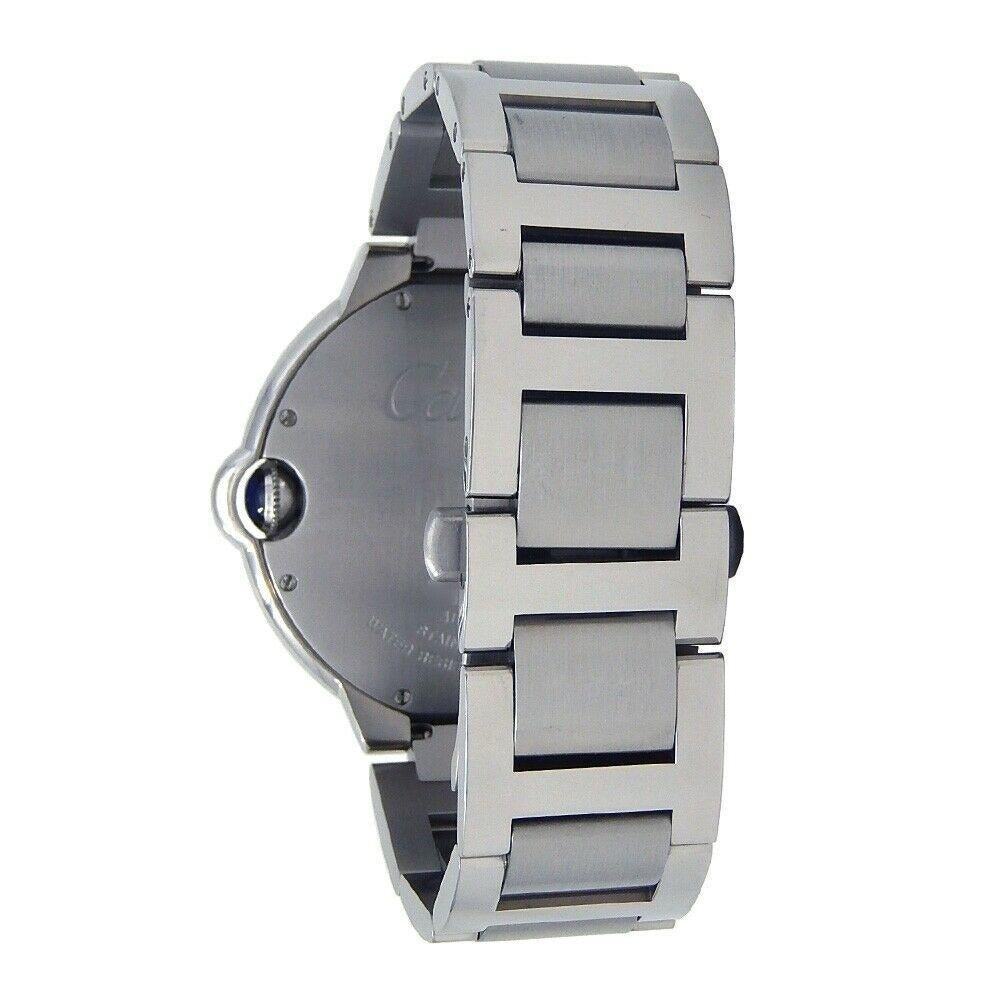 Cartier Ballon Bleu Stainless Steel Automatic Men's Watch W69012Z4 For Sale 1