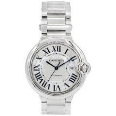 Cartier Ballon Bleu Stainless Steel Automatic Men's Watch W69012Z4