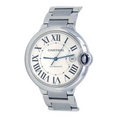 Cartier Ballon Bleu Stainless Steel Automatic Men's Watch W69012Z4