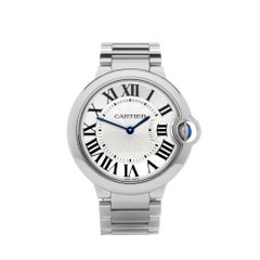 Cartier Ballon Bleu Stainless Steel W6920046 Wristwatch