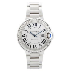 Cartier Ballon Bleu Stainless Steel Watch W4BB0023 3489