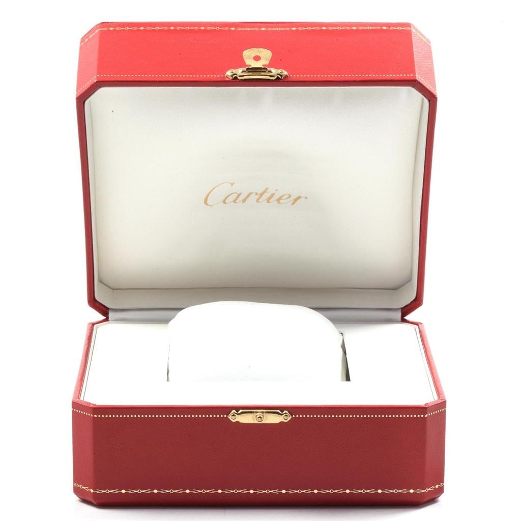Cartier Ballon Bleu Steel Rose Gold Chocolate Dial Unisex Watch W6920032 7