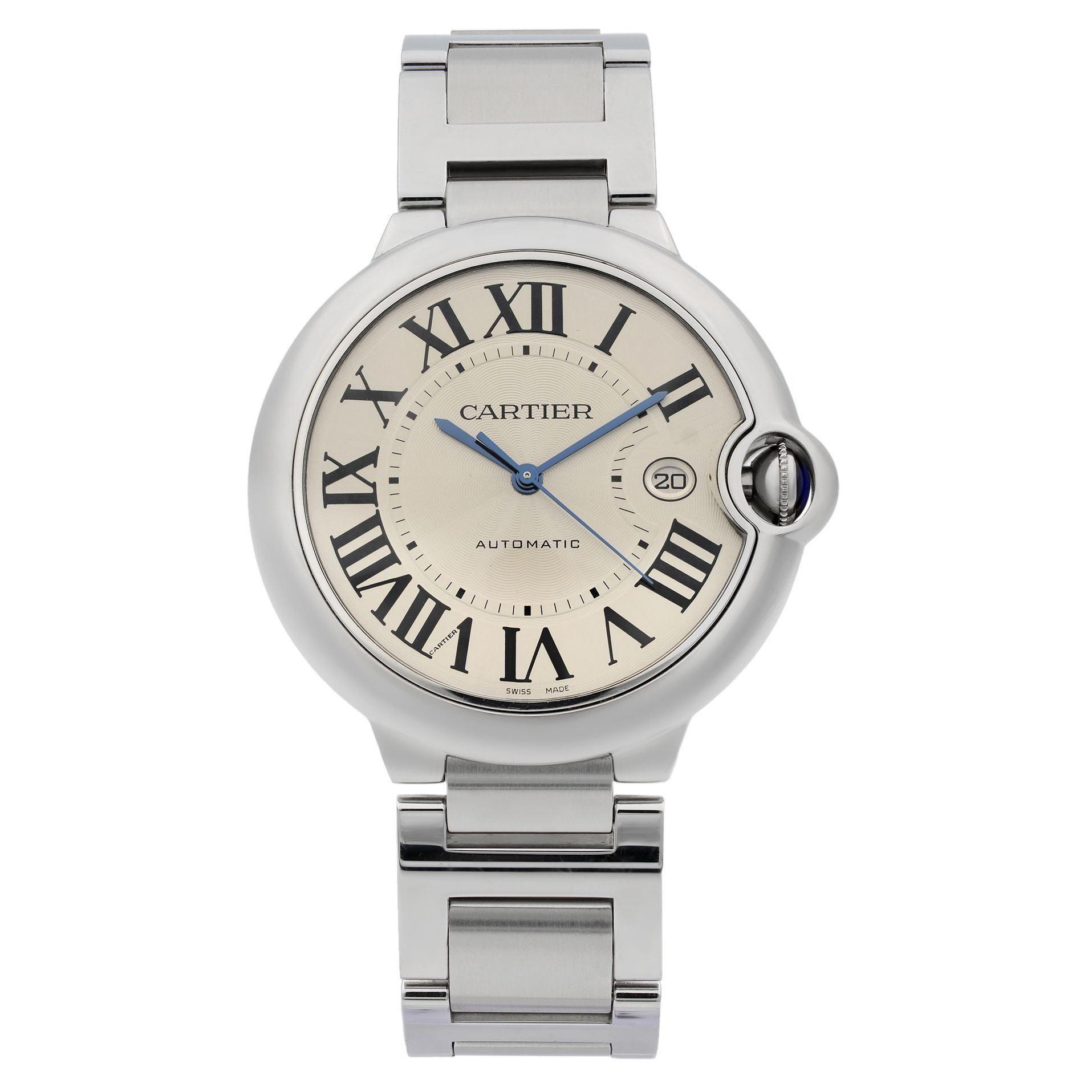 round face cartier watch