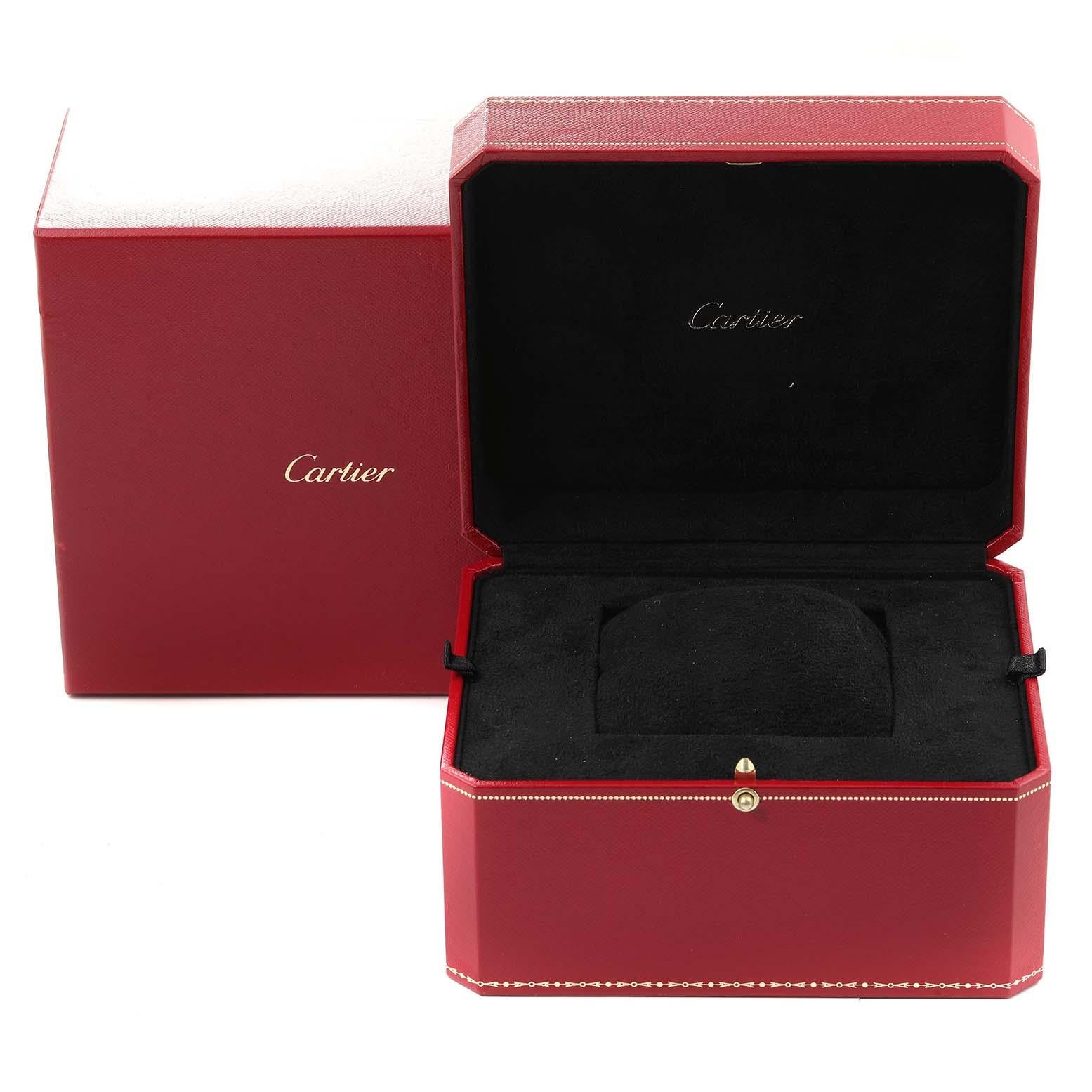 Men's Cartier Ballon Bleu Ultra Thin 46 mm Rose Gold Mens Watch W6920054 For Sale