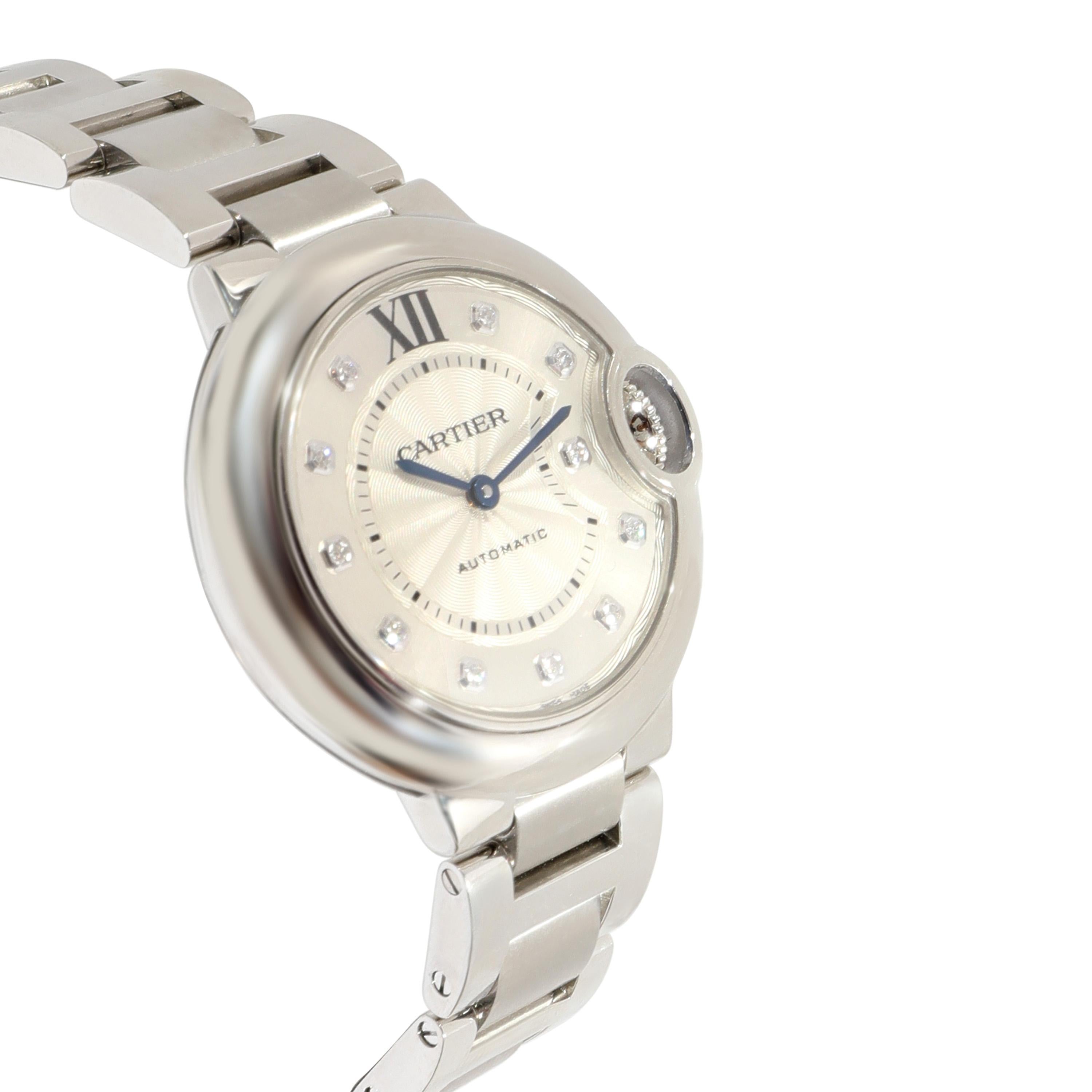 Cartier Ballon Bleu W4BB0021 Women's Watch in  Stainless Steel

SKU: 128403

PRIMARY DETAILS
Brand: Cartier
Model: Ballon Bleu
Country of Origin: Switzerland
Movement Type: Mechanical: Automatic/Kinetic
Year of Manufacture: 2020-2029
Condition:
