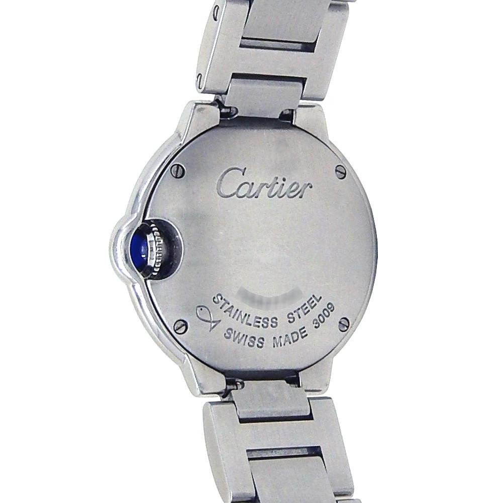 Contemporary Cartier Ballon Bleu W69010Z4, Silver Dial, Certified and Warranty
