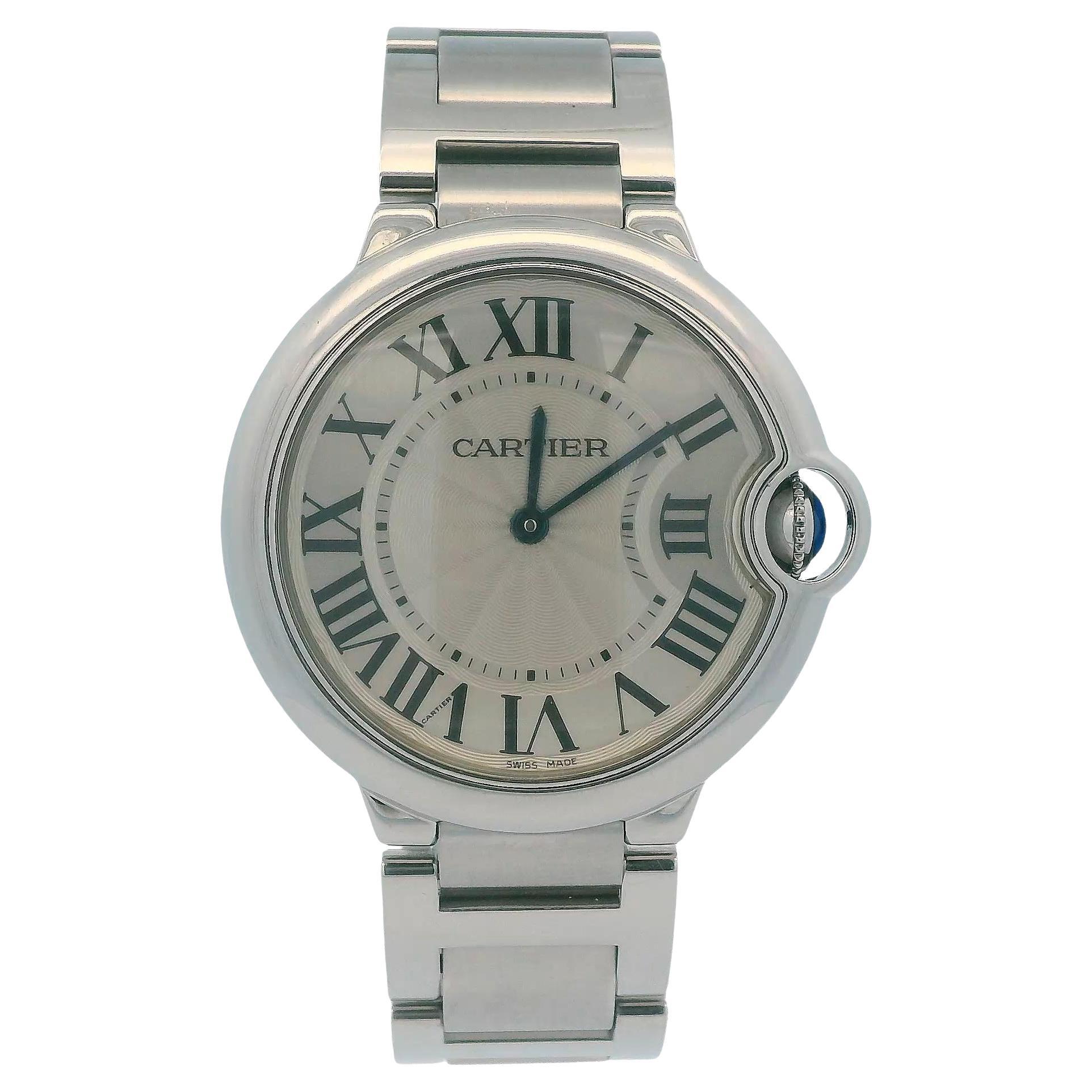 Cartier Ballon Bleu W69011Z4 Stainless Steel Quartz With Card For Sale