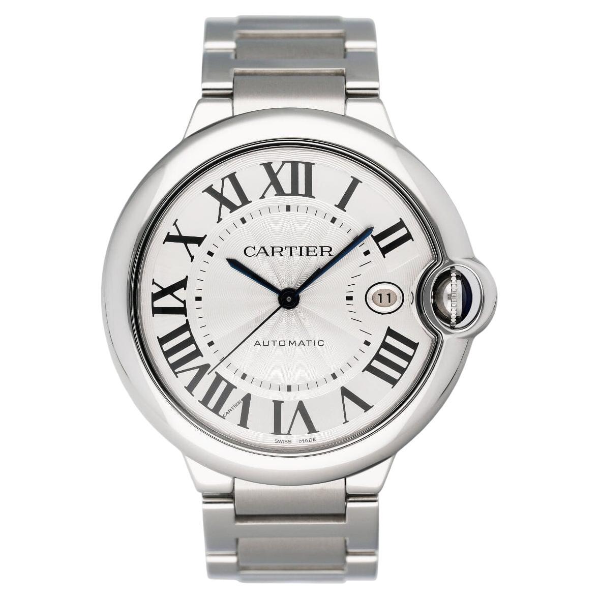 Cartier Ballon Bleu W69012Z4 Orologio da uomo in acciaio inossidabile Scatola dei documenti