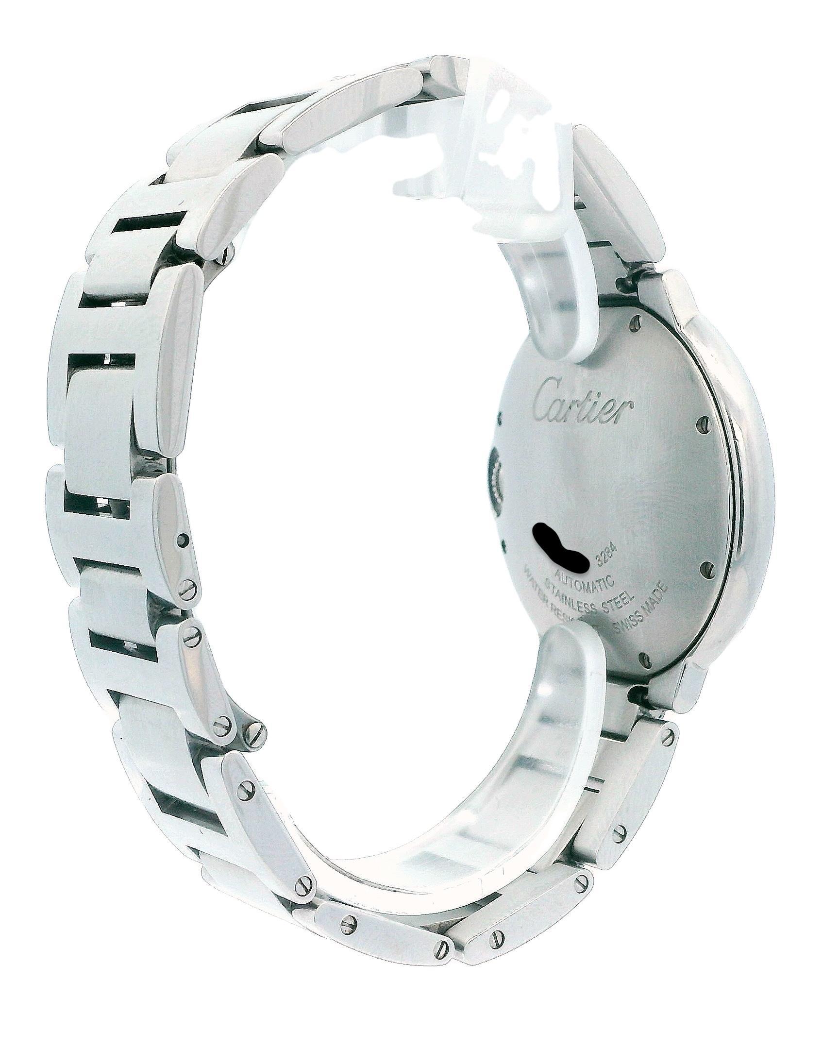 Women's or Men's Cartier Ballon Bleu W6920046 Automatic W/Box & Papers For Sale