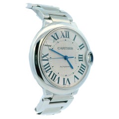 Cartier Ballon Bleu W6920046 Stainless Steel Automatic Watch With Card