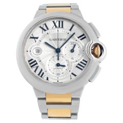 Cartier Ballon Bleu W6920063 Stainless Steel Silver dial 42mm Watch