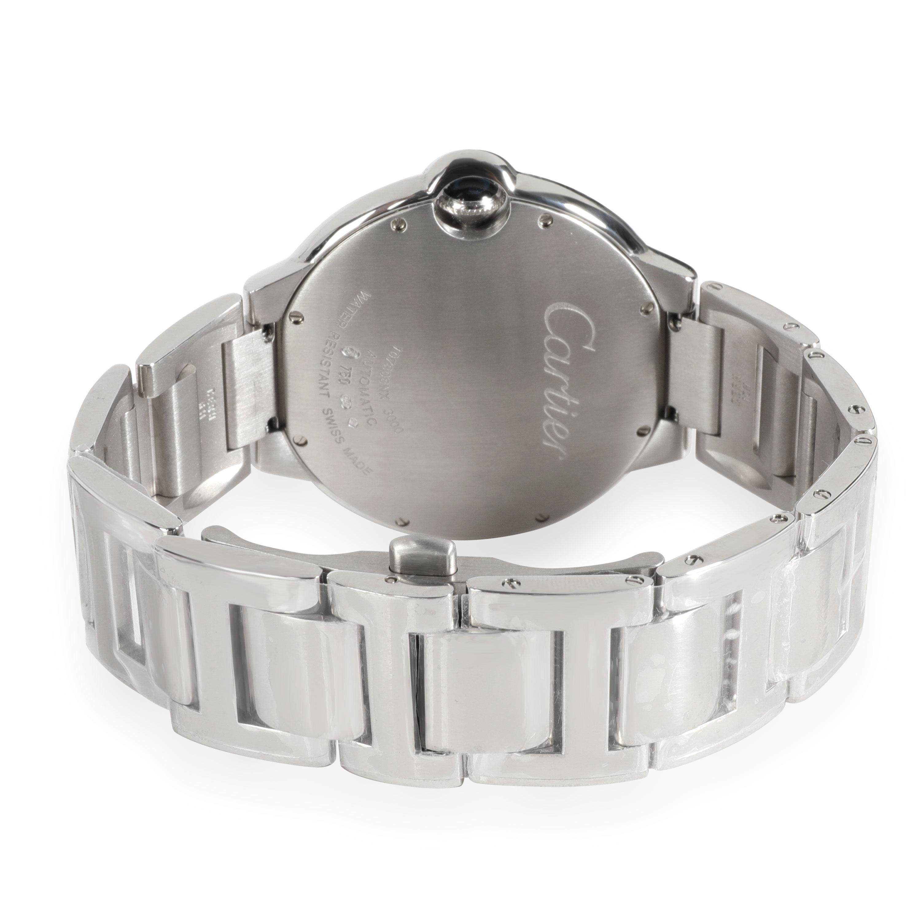 Cartier Ballon Bleu WE9009Z3 Men's Watch in 18kt White Gold

SKU: 110877

PRIMARY DETAILS
Brand:  Cartier
Model: Ballon Bleu
Country of Origin: Switzerland
Movement Type: Mechanical: Automatic/Kinetic
Year Manufactured: 
Year of Manufacture: