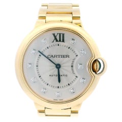 Cartier Ballon Bleu WE902027 18K Yellow Gold Watch
