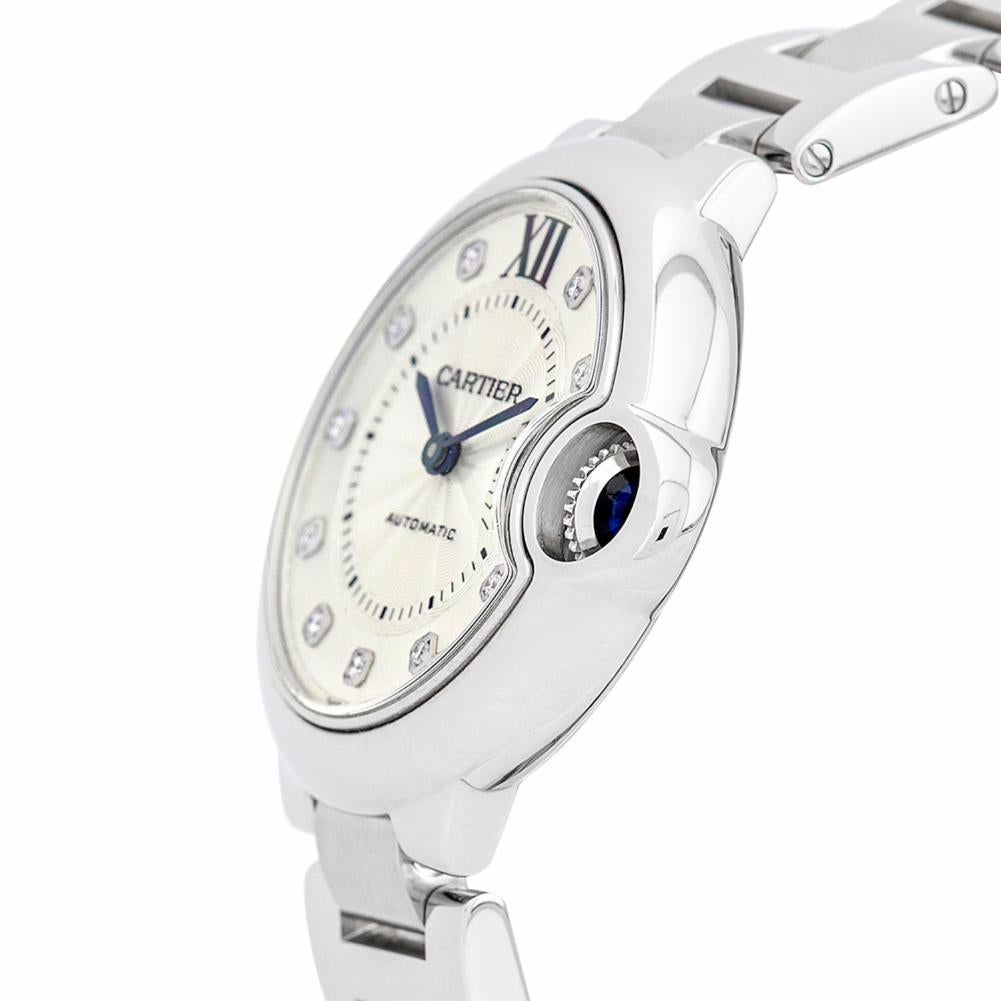Cartier Ballon Bleu WE902074, Case, Certified and Warranty In Excellent Condition In Miami, FL