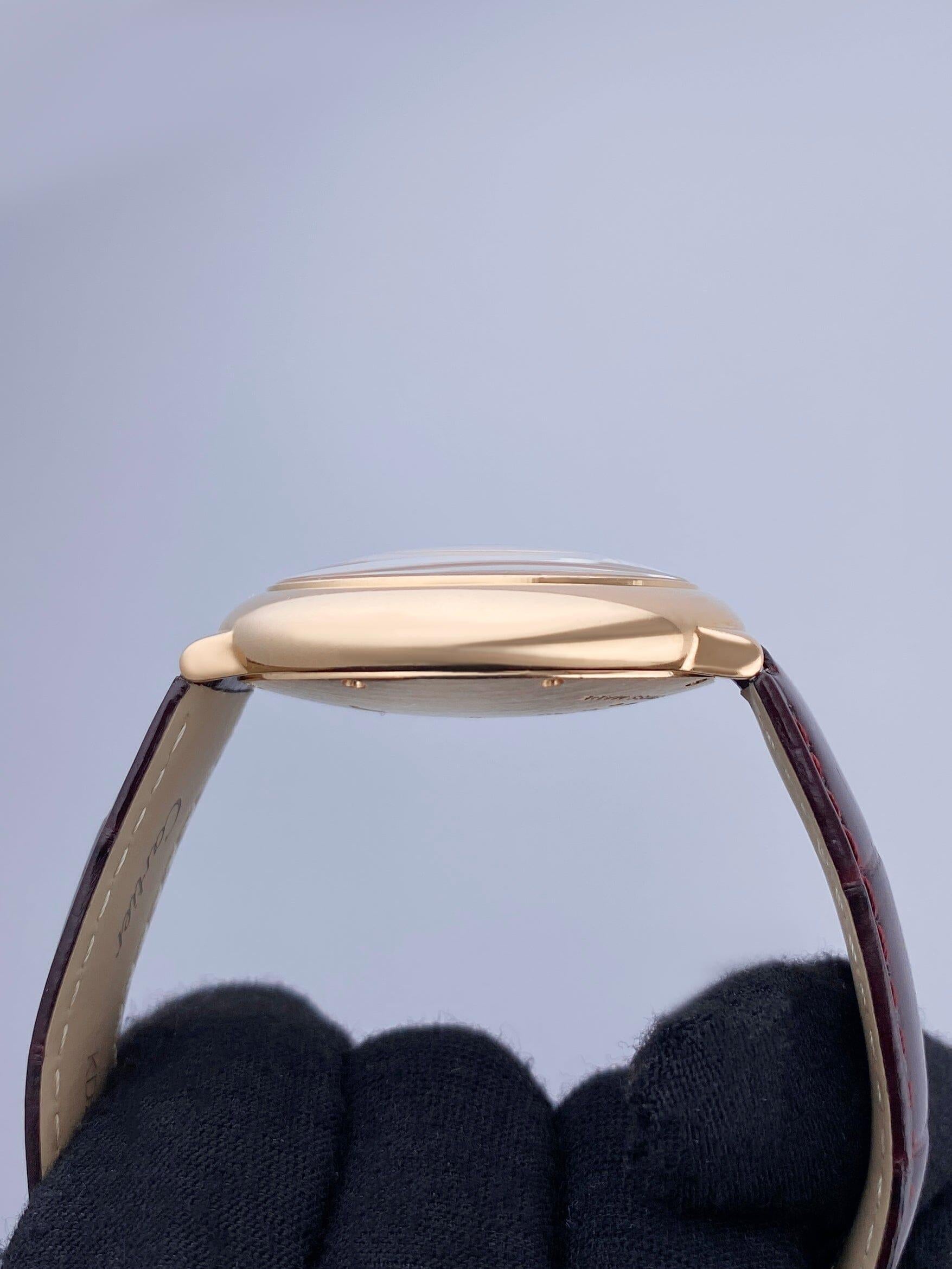 Cartier Ballon Bleu WGBB0009 Orologio da uomo in oro rosa 18 carati Scatola e documenti in vendita 1