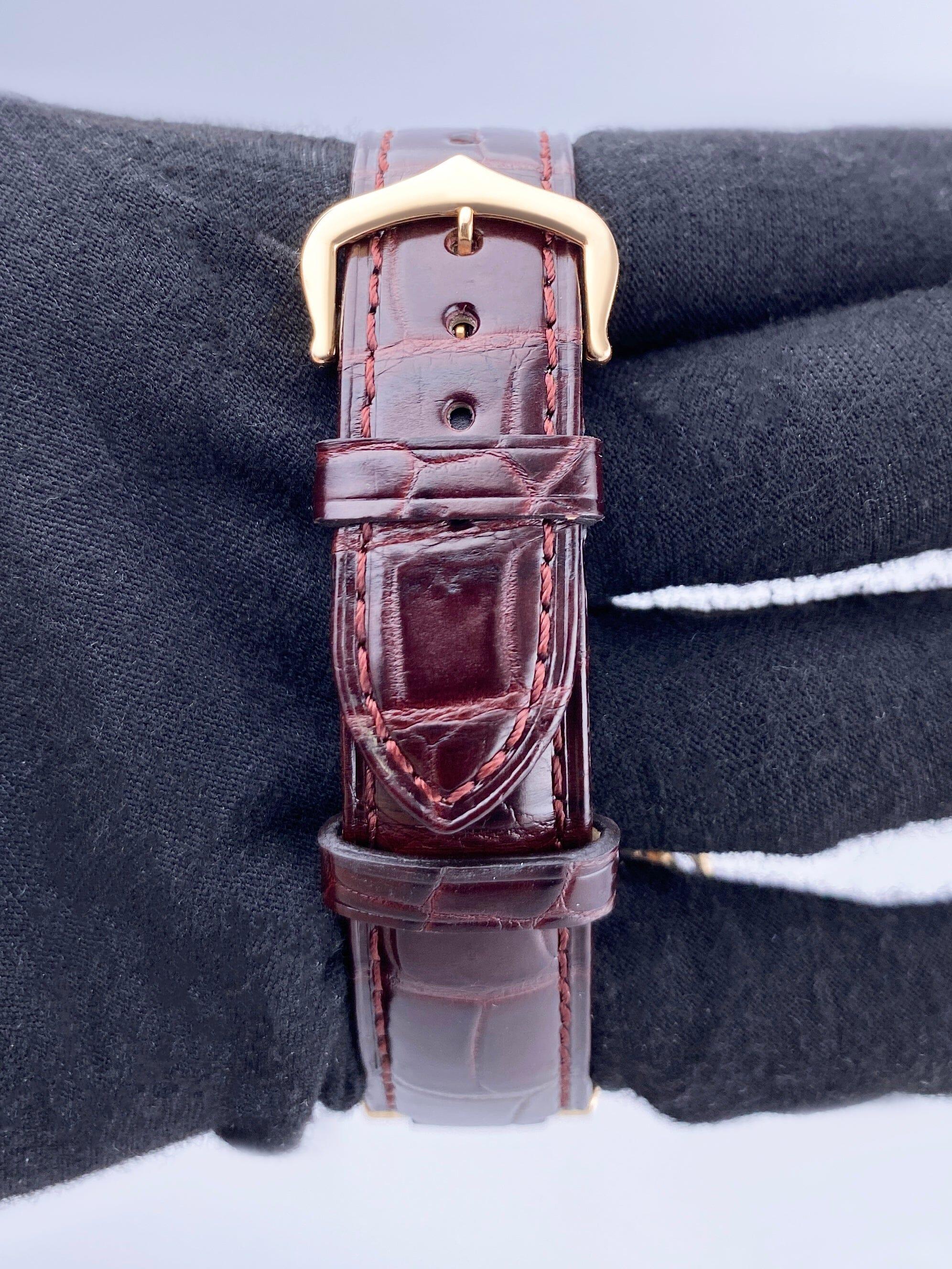 Cartier Ballon Bleu WGBB0009 Orologio da uomo in oro rosa 18 carati Scatola e documenti in vendita 3