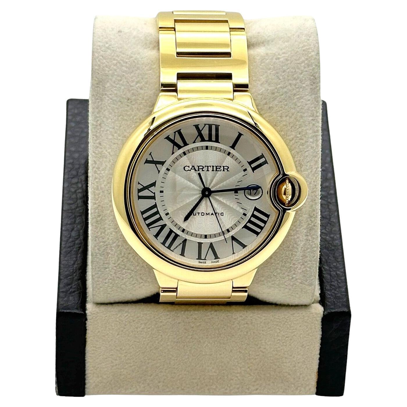 Cartier Ballon Bleu W69005Z2 2998 42mm 18K Yellow Gold Box Paper 2019