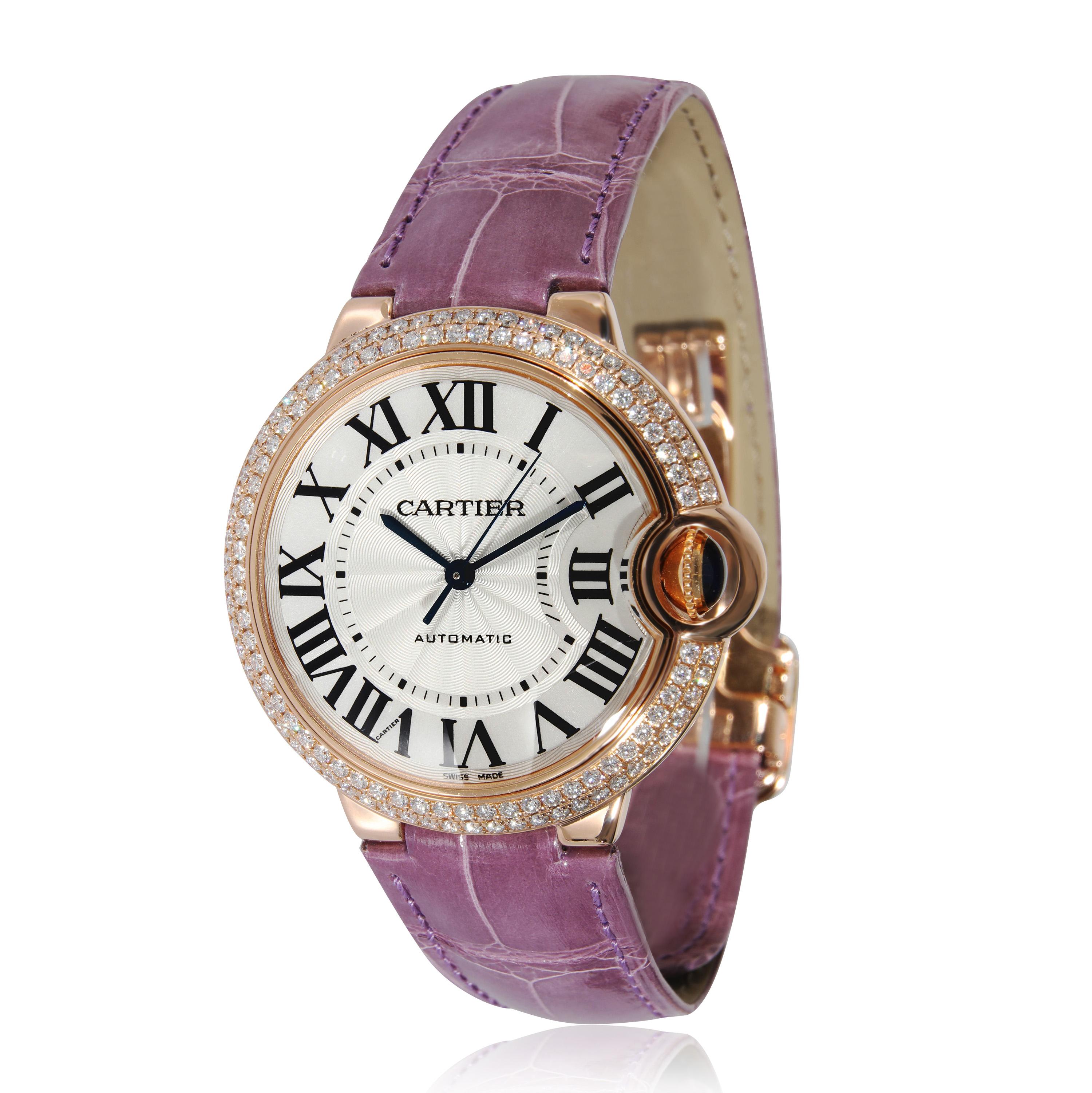 Cartier Ballon Bleu WJBB0009 Unisex Watch in 18kt Rose Gold

SKU: 129939

PRIMARY DETAILS
Brand: Cartier
Model: Ballon Bleu
Country of Origin: Switzerland
Movement Type: Mechanical: Automatic/Kinetic
Year of Manufacture: 2010-2019
Condition: