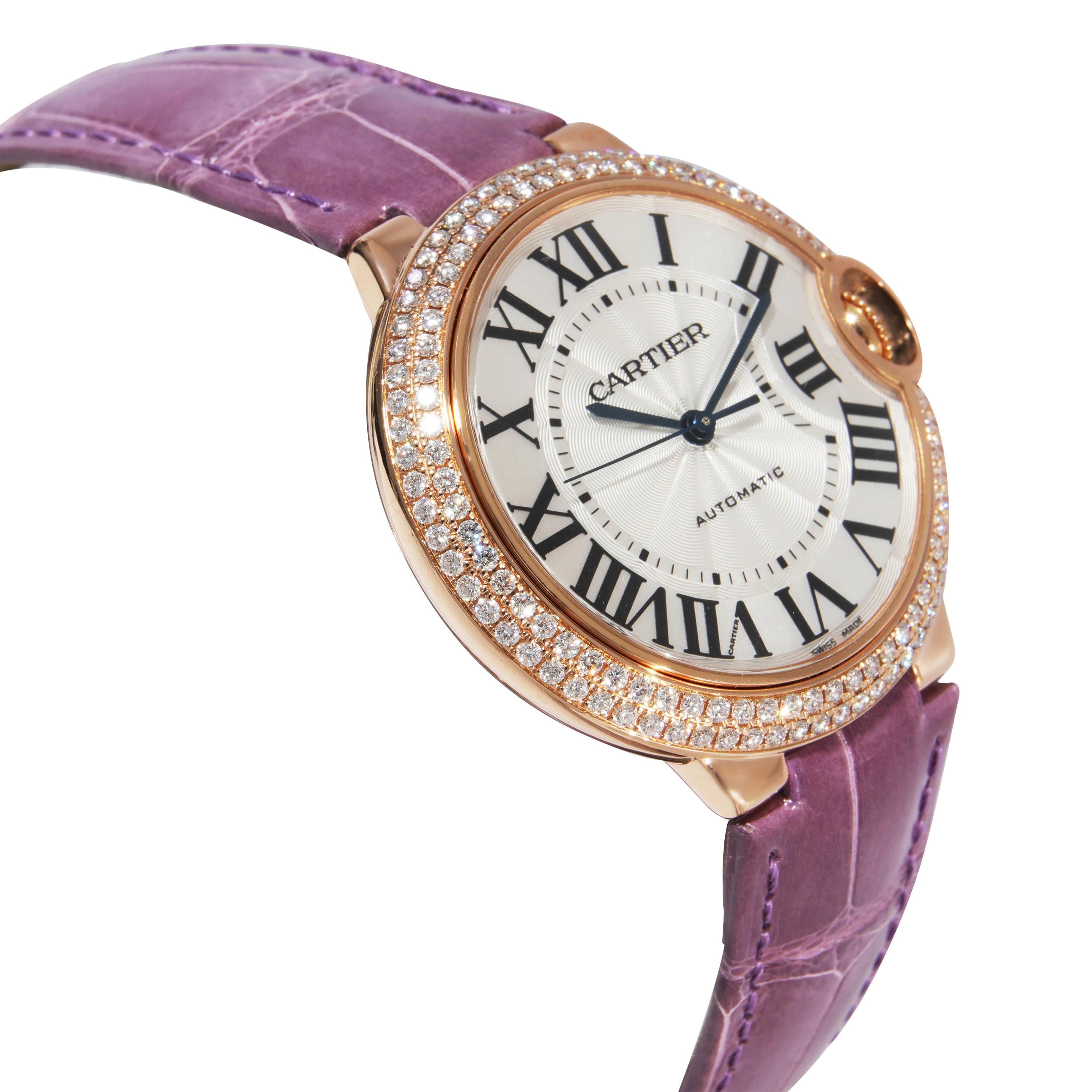 Cartier Ballon Bleu WJBB0009 Unisex-Uhr in 18kt Rose Gold im Angebot 2